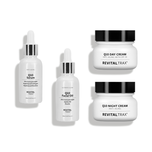 Q10 Bundle: Oil + Serum + Day and Night Cream