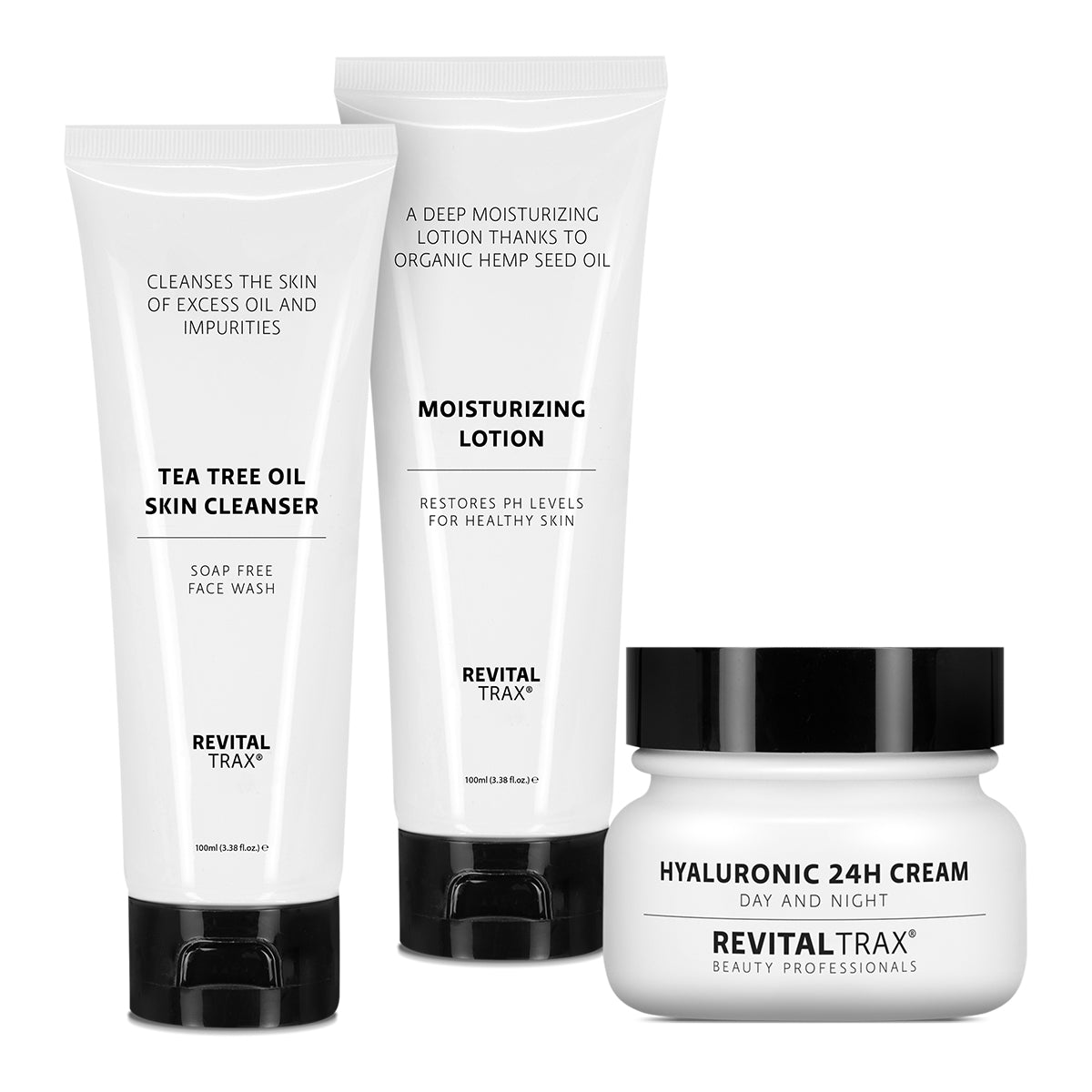 Skin Cleanser + Lotion + Hyaluronic Cream