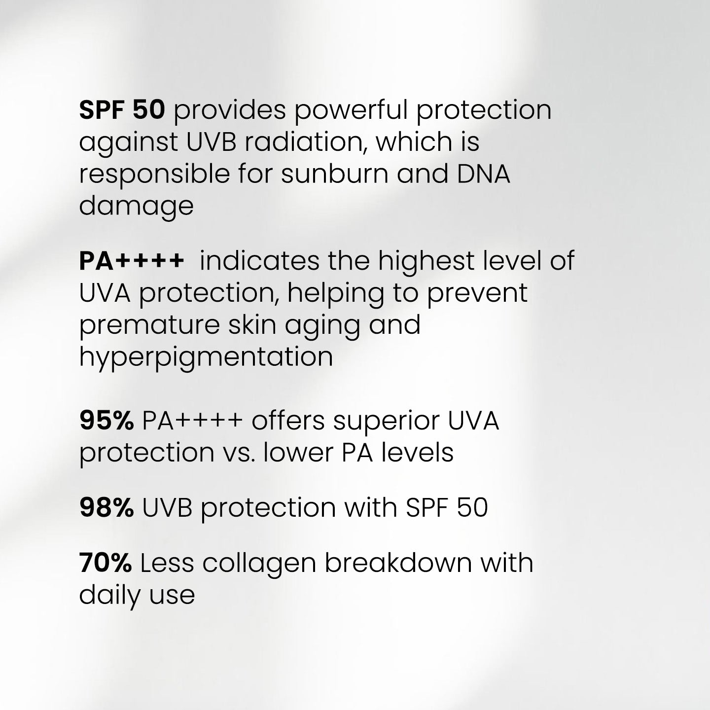 Sun Protection Face Cream SPF 50